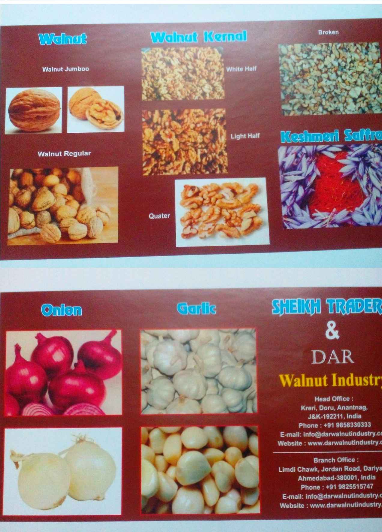 Dar Walnut Industry.